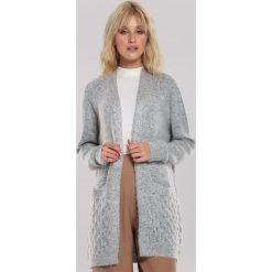 Szary Kardigan Esme. Szare swetry damskie other, s, bez wzorów, bez rękawów, bez kaptura. Za 119,99 zł.