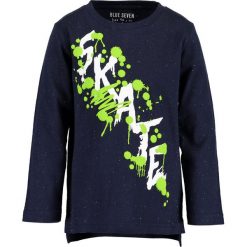 Blue Seven - Longsleeve dziecięcy 92-128 cm. Niebieskie t-shirty chłopięce Blue Seven, z nadrukiem, z bawełny, z długim rękawem. Za 59,90 zł.