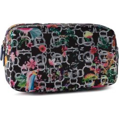 Kosmetyczka FURLA - Bloom 1026467 E ER92 R88 Toni Onyx/Pervinca. Czarne kosmetyczki męskie Furla, bez wzorów, z tkaniny. Za 349,00 zł.