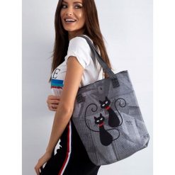 Torebka shopper bag Lorenti Viva Dachowce 002 - Szary. Szare torby damskie na zakupy LORENTI. Za 99,99 zł.