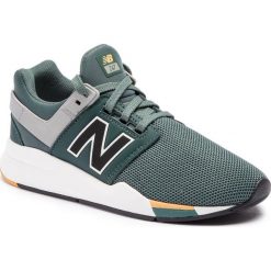 Sneakersy NEW BALANCE - GS247FA Zielony. Zielone półbuty dziewczęce New Balance, na sznurówki. Za 299,99 zł.