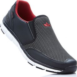 Buty sportowe męskie: Buty sportowe wsuwane Lico bonprix czarno-czerwony