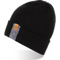 Czapka męska zimowa Brodrene CZ9 - czarny / j.szary. Szare czapki męskie Brødrene, na zimę, bez wzorów, z materiału. Za 42,00 zł.