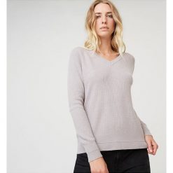 Sweter w kolorze szarym. Szare bez kategorii marki Rodier, prążkowane. W wyprzedaży za 181,95 zł.