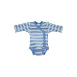 Body niemowlęce: FIXONI Boys Body dziecięce kolor biały-niebieski