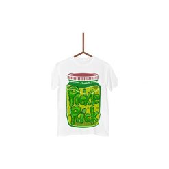 Koszulka Pickle Rick Męska. Białe koszulki męskie Failfake, s, bez wzorów, bez kołnierzyka. Za 130,00 zł.