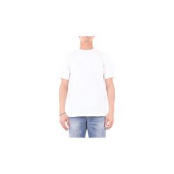 T-shirty z krótkim rękawem Calvin Klein Jeans 83MWTC28C133F. Białe t-shirty męskie Calvin Klein Jeans, xs, bez wzorów, z jeansu, bez kołnierzyka, krótkie. Za 763,89 zł.