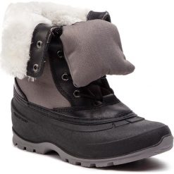 Śniegowce KAMIK - Harper2 NK2177 Charcoal. Szare kozaki damskie marki Kamik, na zimę, ze skóry, bez zapięcia. W wyprzedaży za 349,00 zł.
