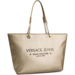 Torebka VERSACE JEANS COUTURE - E1VTBBD3 71089 901. Żółte torebki klasyczne damskie Versace Jeans Couture, bez wzorów, z jeansu, klasyczne, bez dodatków. Za 679,00 zł.