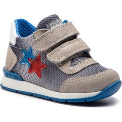 Sneakersy NATURINO - Falcotto By Naturino 0012013714.01.0B03 Grigio. Szare trampki chłopięce marki Naturino, z aplikacjami, ze skóry, na rzepy. Za 389,00 zł.