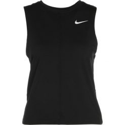 Nike Performance DRY TANK Koszulka sportowa black/reflective silver. Czarne topy sportowe damskie marki Nike Performance, l, z elastanu. W wyprzedaży za 127,20 zł.