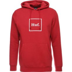 Bejsbolówki męskie: HUF OUTLINE BOX LOGO Bluza z kapturem red