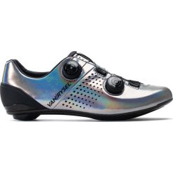Buty na rower ROADRACING 900 VAN RYSEL. Niebieskie buty sportowe męskie VAN RYSEL, z poliesteru, bez zapięcia, rowerowe. Za 599,99 zł.
