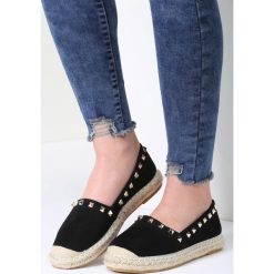 Espadryle damskie: Czarne Espadryle We’re in Love