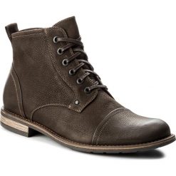 Kozaki GINO ROSSI - Aldo MTC870-S03-4B00-3700-F 92. Brązowe glany męskie Gino Rossi, z materiału. W wyprzedaży za 269,00 zł.