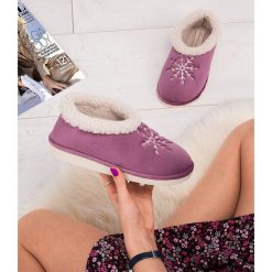 Kapcie damskie Natural Style NS-083 Różowe. Różowe kapcie damskie NATURAL STYLE, z bawełny. Za 42,00 zł.