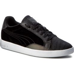 Sneakersy PUMA - Match Swan Wn's 363175 01 Puma Black/Puma Black. Czarne półbuty damskie Puma, ze skóry ekologicznej. W wyprzedaży za 249,99 zł.