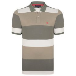 Felix Hardy Koszulka Polo Męska fe5504619 M Khaki. Brązowe koszulki męskie Felix Hardy, m, w paski, polo, bez rękawów. Za 109,00 zł.