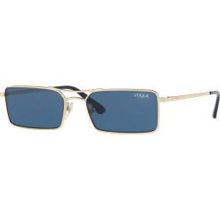 Vogue Eyewear - Okulary. Żółte okulary przeciwsłoneczne damskie marki VOGUE Eyewear, prostokątne. W wyprzedaży za 459,90 zł.
