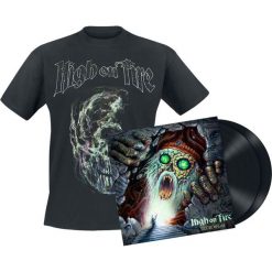 High On Fire Electric messiah 2 LP + T-Shirt standard. Czarne t-shirty damskie marki High On Fire, l, z bawełny. Za 171,90 zł.