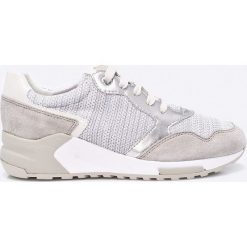Geox - Buty. Szare buty sportowe damskie Geox, z gumy. W wyprzedaży za 299,90 zł.