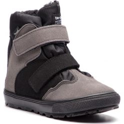 Śniegowce MRUGAŁA - Iwo 7381/8-80 Grey. Szare śniegowce chłopięce Mrugała, bez zapięcia. W wyprzedaży za 229,00 zł.