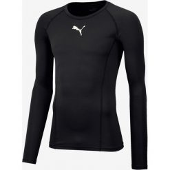 Puma Liga Baselayer Koszulka Czarny Wielokolorowy. Czarne podkoszulki męskie Puma, xl, bez wzorów, z elastanu, bez kołnierzyka, z długim rękawem, długie. Za 171,95 zł.