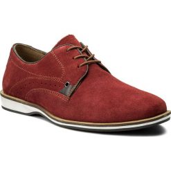 Półbuty LASOCKI FOR MEN - MI08-C348-385-02 Czerwony. Niebieskie półbuty skórzane męskie marki Kazar, na sznurówki. Za 179,99 zł.