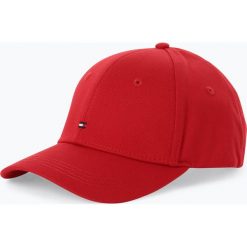 Tommy Hilfiger - Damska czapka z daszkiem, czerwony. Czerwone czapki damskie TOMMY HILFIGER, bez wzorów. Za 139,95 zł.