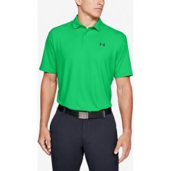 Under Armour Performance Polo Koszulka Zielony. Zielone podkoszulki męskie Under Armour, xl, bez wzorów, z elastanu, bez rękawów. Za 257,95 zł.
