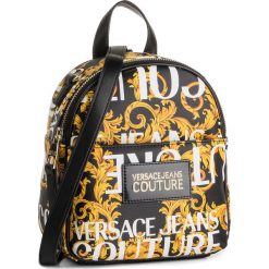 Plecak VERSACE JEANS COUTURE - E1VUBBS5 40328 M27. Czarne plecaki damskie Versace Jeans Couture, bez wzorów, z jeansu. Za 769,00 zł.