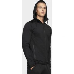 Bluza treningowa męska. Bluzy męskie m, bez wzorów, z dzianiny, z kapturem, bez rękawów, z kapturem. W wyprzedaży za 169,99 zł.
