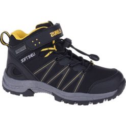 Buciki niemowlęce chłopięce: ELBRUS Buty juniorskie Soren Mid WP Jr Black/Yellow r. 30