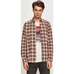 Only & Sons - Koszula. Niebieskie koszule męskie Only & Sons, s, bez wzorów, z bawełny, klasyczne, z klasycznym kołnierzykiem, z długim rękawem. Za 129,90 zł.