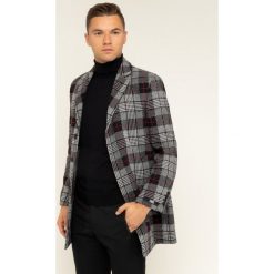 Płaszcz przejściowy Karl Lagerfeld 455705 592705. Szare płaszcze męskie KARL LAGERFELD, m, bez wzorów, z bawełny, bez kaptura. W wyprzedaży za 1189,00 zł.