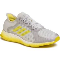 Buty adidas - Focus Breathein W EG1096 Dshgry/Shoyel/Clowhi. Białe buty sportowe damskie Adidas, bez wzorów, z tworzywa sztucznego, sportowe, do biegania. W wyprzedaży za 249,00 zł.