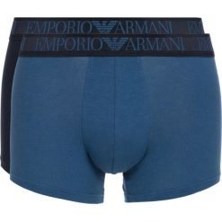 Emporio Armani 2-pack Bokserki Czarny Niebieski. Niebieskie bokserki męskie Emporio Armani, bez wzorów, z elastanu. Za 188,95 zł.
