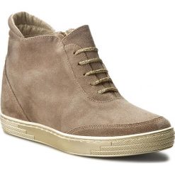 Sneakersy ROBERTO - 556 Cap.Wel. Pomarańczowe półbuty damskie Roberto, ze skóry. W wyprzedaży za 229,00 zł.
