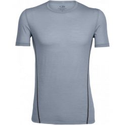 Koszulki sportowe męskie: Icebreaker Koszulka Termoaktywna Z Krótkim Rękawem Mens Aero Ss Crewe Mineral/Monsoon Xl