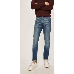 Wrangler - Jeansy Larston. Niebieskie jeansy męskie Wrangler, bez wzorów. Za 349,90 zł.