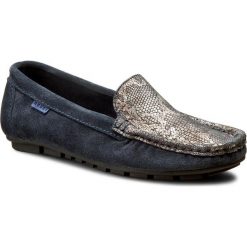 Mokasyny damskie: Mokasyny NESSI – 62605 Granat W2