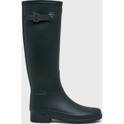 Hunter - Kalosze. Niebieskie kalosze damskie marki Hunter, z gumy. Za 639,90 zł.