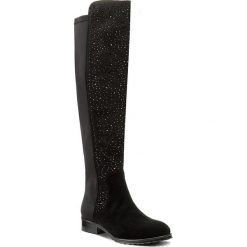 Buty zimowe damskie: Muszkieterki SCA’VIOLA – B-20 Black