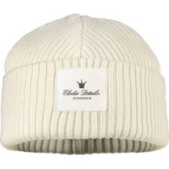 Czapka Wełniana Vanilla White 6-12 m-cy. Białe czapeczki niemowlęce marki Elodie Details, z wełny. Za 140,68 zł.