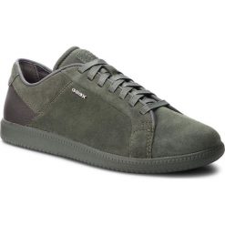 Sneakersy GEOX - U Keilan D U844DD 022V2 C0529 Dk Green. Zielone sneakersy męskie Geox, na co dzień, bez wzorów, z zamszu, bez zapięcia. W wyprzedaży za 289,00 zł.