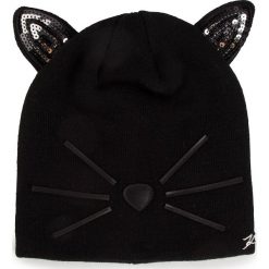 Czapka KARL LAGERFELD - 91KW3407 Black. Czarne czapki damskie KARL LAGERFELD, bez wzorów, z wełny. W wyprzedaży za 249,00 zł.