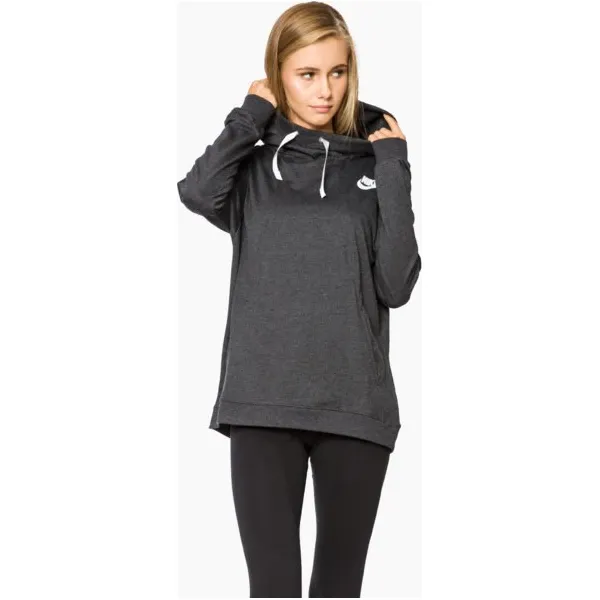 Nike Bluza W Nsw Gym Clc Hoodie , szary, rozmiar M. Szare bluzy damskie Nike, s, bez wzorów, z bawełny, bez rękawów, bez kaptura. W wyprzedaży za 129,99 zł.