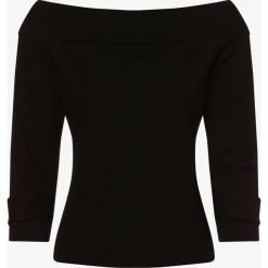 Comma - Koszulka damska, czarny. Czarne koszulki damskie comma, bez wzorów, bez kołnierzyka. Za 259,95 zł.