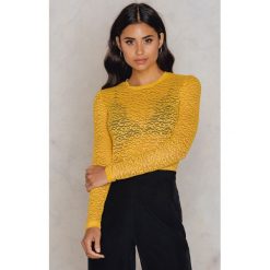 T-shirty damskie: Samsoe & Samsoe T-shirt Tracy – Yellow,Gold