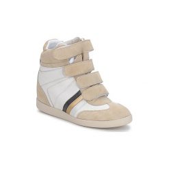 Buty Serafini MANATHAN SCRATCH. Białe trampki i tenisówki damskie Serafini, bez wzorów, bez zapięcia. Za 539,50 zł.